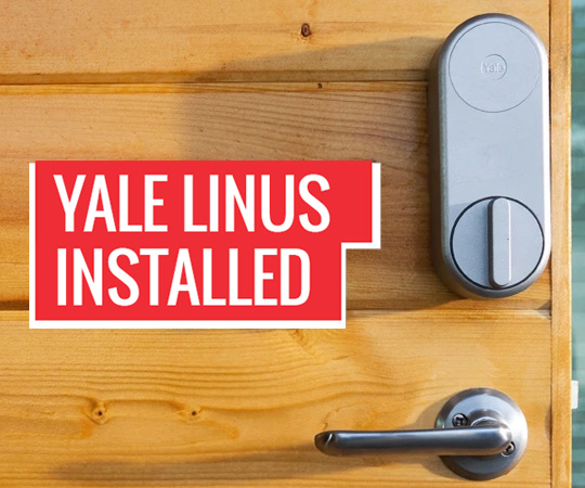 Yale Linus Smart Lock Installed