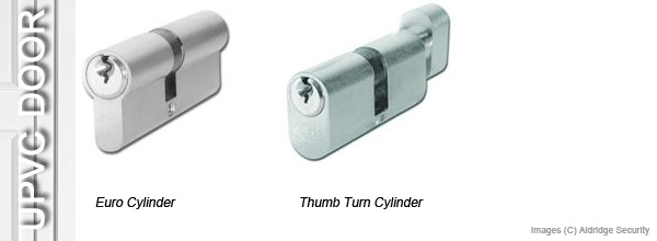 UPVC Door Locks - Euro Cylinder, Thumb Turn Cylinder