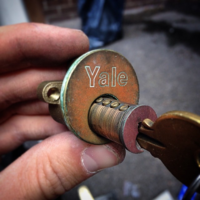 1970s Yale Lock With Original Key