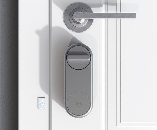 Yale Linus Smart Lock Installed - Silver