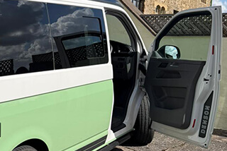 Blackpool van locksmith gaining access to a Volkswagen van