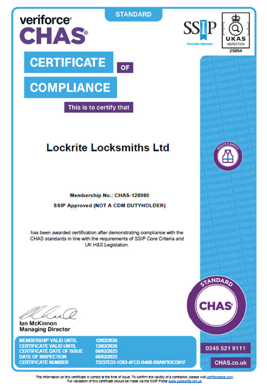 CHAS Certification