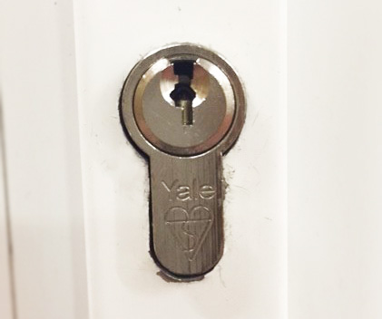 uPVC Door With British Standard Cylinder Lock