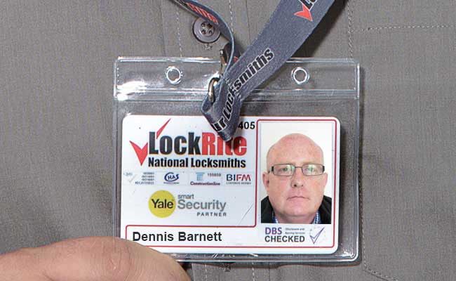 Locksmith ID Badge