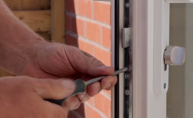 Locksmith Repairing uPVC Door