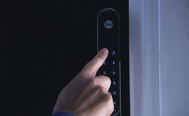 Keyfree Smartlock Fitted To uPVC Door