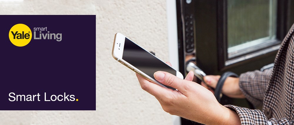 Yale Smart Keyless Lock - Using App To Unlock Door