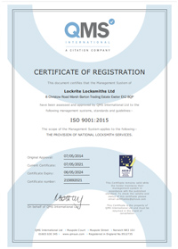 ISO 9001 Accreditation