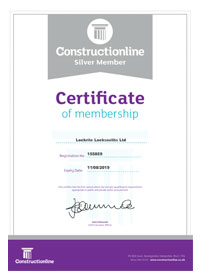 Constructionline Certificate